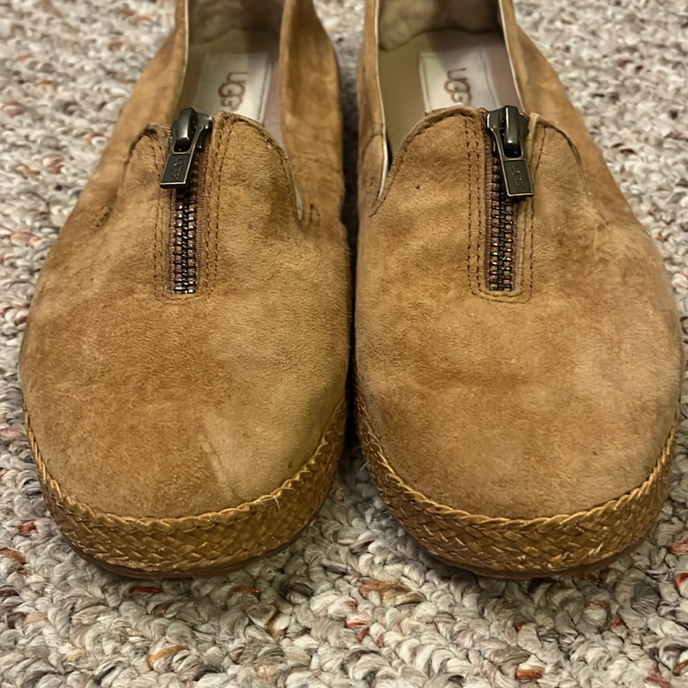 Ugg Women’s Selarra Chestnut Loafers Size 6.5 - Picture 5 of 11